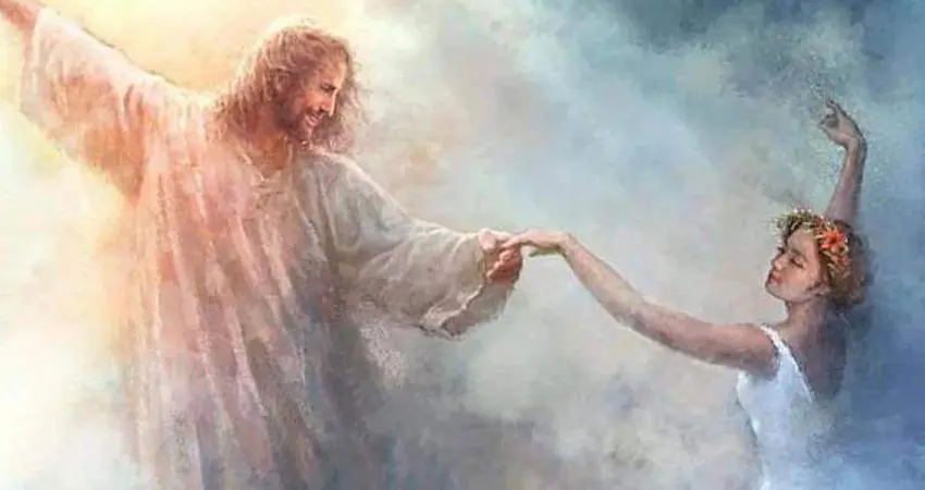 A comforting image of faith and remembrance